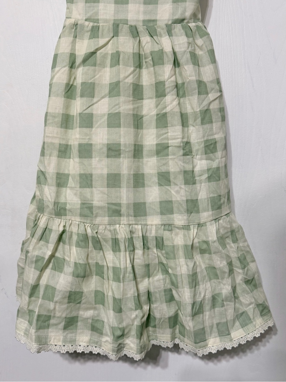 Her Universe My Neighbor Totoro Gingham Pinafore Skirtall Dress Plaid Hot Topic - Picture 7 of 15